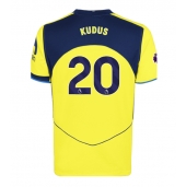 Maillot de football Réplique Tottenham Hotspur Mohammed Kudus #20 Troisième 2025-26 Manche Courte