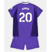 Maillot de football Réplique Tottenham Hotspur Mohammed Kudus #20 Troisième Enfant 2026-27 Manche Courte (+ Pantalon court)