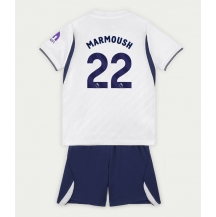 Maillot de football Réplique Tottenham Hotspur Omar Marmoush #22 Domicile Enfant 2026-27 Manche Courte (+ Pantalon court)