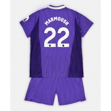 Maillot de football Réplique Tottenham Hotspur Omar Marmoush #22 Troisième Enfant 2026-27 Manche Courte (+ Pantalon court)