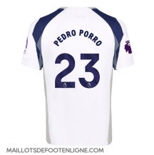 Maillot de football Réplique Tottenham Hotspur Pedro Porro #23 Domicile 2025-26 Manche Courte