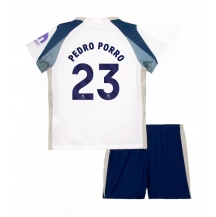 Maillot de football Réplique Tottenham Hotspur Pedro Porro #23 Domicile Enfant 2025-26 Manche Courte (+ Pantalon court)