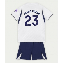 Maillot de football Réplique Tottenham Hotspur Pedro Porro #23 Domicile Enfant 2026-27 Manche Courte (+ Pantalon court)