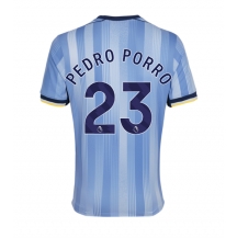 Maillot de football Réplique Tottenham Hotspur Pedro Porro #23 Extérieur 2024-25 Manche Courte