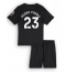 Maillot de football Réplique Tottenham Hotspur Pedro Porro #23 Extérieur Enfant 2025-26 Manche Courte (+ Pantalon court)