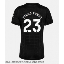 Maillot de football Réplique Tottenham Hotspur Pedro Porro #23 Extérieur Femme 2025-26 Manche Courte