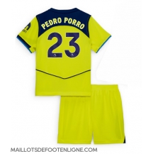 Maillot de football Réplique Tottenham Hotspur Pedro Porro #23 Troisième Enfant 2025-26 Manche Courte (+ Pantalon court)
