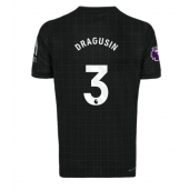 Maillot de football Réplique Tottenham Hotspur Radu Dragusin #3 Extérieur 2025-26 Manche Courte