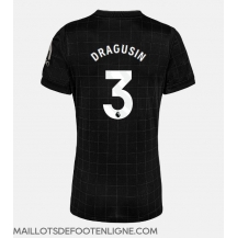 Maillot de football Réplique Tottenham Hotspur Radu Dragusin #3 Extérieur Femme 2025-26 Manche Courte