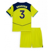 Maillot de football Réplique Tottenham Hotspur Radu Dragusin #3 Troisième Enfant 2025-26 Manche Courte (+ Pantalon court)