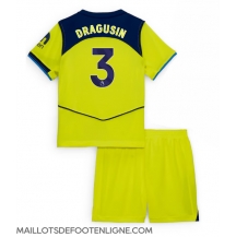Maillot de football Réplique Tottenham Hotspur Radu Dragusin #3 Troisième Enfant 2025-26 Manche Courte (+ Pantalon court)