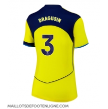 Maillot de football Réplique Tottenham Hotspur Radu Dragusin #3 Troisième Femme 2025-26 Manche Courte