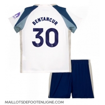 Maillot de football Réplique Tottenham Hotspur Rodrigo Bentancur #30 Domicile Enfant 2025-26 Manche Courte (+ Pantalon court)
