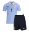 Maillot de football Réplique Uruguay Darwin Nunez #9 Domicile Enfant Mondial 2026 Manche Courte (+ Pantalon court)