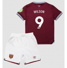 Maillot de football Réplique West Ham United Callum Wilson #9 Domicile Enfant 2025-26 Manche Courte (+ Pantalon court)
