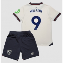 Maillot de football Réplique West Ham United Callum Wilson #9 Extérieur Enfant 2025-26 Manche Courte (+ Pantalon court)
