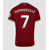Maillot de football Réplique West Ham United Crysencio Summerville #7 Domicile 2025-26 Manche Courte