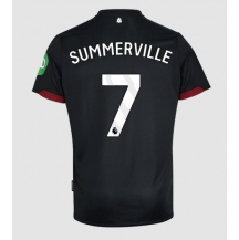 Maillot de football Réplique West Ham United Crysencio Summerville #7 Extérieur 2024-25 Manche Courte