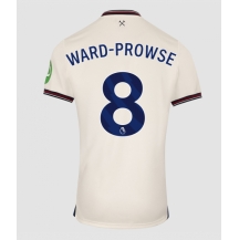 Maillot de football Réplique West Ham United James Ward-Prowse #8 Extérieur 2025-26 Manche Courte