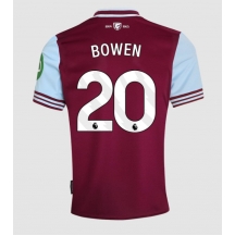 Maillot de football Réplique West Ham United Jarrod Bowen #20 Domicile 2024-25 Manche Courte