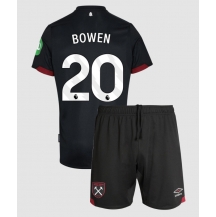 Maillot de football Réplique West Ham United Jarrod Bowen #20 Extérieur Enfant 2024-25 Manche Courte (+ Pantalon court)