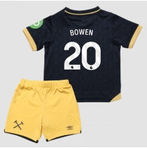 Maillot de football Réplique West Ham United Jarrod Bowen #20 Troisième Enfant 2025-26 Manche Courte (+ Pantalon court)