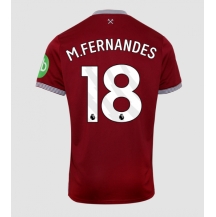 Maillot de football Réplique West Ham United Mateus Fernandes #18 Domicile 2025-26 Manche Courte