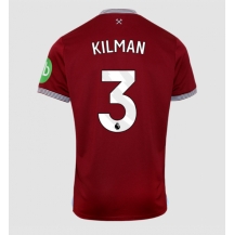 Maillot de football Réplique West Ham United Max Kilman #3 Domicile 2025-26 Manche Courte