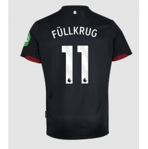 Maillot de football Réplique West Ham United Niclas Fullkrug #11 Extérieur 2024-25 Manche Courte