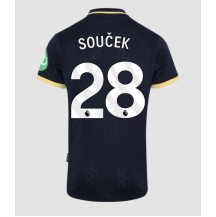 Maillot de football Réplique West Ham United Tomas Soucek #28 Troisième 2025-26 Manche Courte