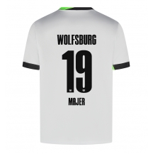 Maillot de football Réplique Wolfsburg Lovro Majer #19 Troisième 2024-25 Manche Courte