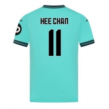Maillot de football Réplique Wolves Hee-chan Hwang #11 Extérieur 2025-26 Manche Courte