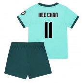 Maillot de football Réplique Wolves Hee-chan Hwang #11 Extérieur Enfant 2025-26 Manche Courte (+ Pantalon court)