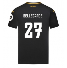 Maillot de football Réplique Wolves Jean-Ricner Bellegarde #27 Extérieur 2024-25 Manche Courte