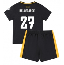 Maillot de football Réplique Wolves Jean-Ricner Bellegarde #27 Extérieur Enfant 2024-25 Manche Courte (+ Pantalon court)