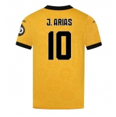 Maillot de football Réplique Wolves Jhon Arias #10 Domicile 2025-26 Manche Courte