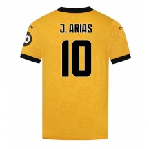 Maillot de football Réplique Wolves Jhon Arias #10 Domicile 2025-26 Manche Courte