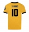 Maillot de football Réplique Wolves Jhon Arias #10 Domicile 2025-26 Manche Courte