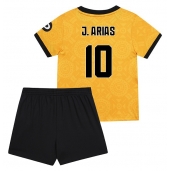 Maillot de football Réplique Wolves Jhon Arias #10 Domicile Enfant 2025-26 Manche Courte (+ Pantalon court)