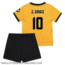 Maillot de football Réplique Wolves Jhon Arias #10 Domicile Enfant 2025-26 Manche Courte (+ Pantalon court)