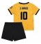Maillot de football Réplique Wolves Jhon Arias #10 Domicile Enfant 2025-26 Manche Courte (+ Pantalon court)