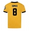 Maillot de football Réplique Wolves Joao Gomes #8 Domicile 2025-26 Manche Courte
