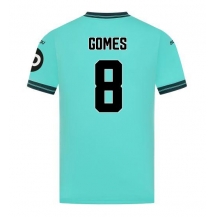 Maillot de football Réplique Wolves Joao Gomes #8 Extérieur 2025-26 Manche Courte
