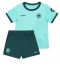 Maillot de football Réplique Wolves Jorgen Strand Larsen #9 Extérieur Enfant 2025-26 Manche Courte (+ Pantalon court)