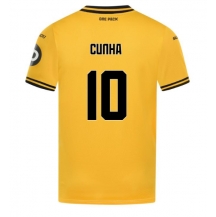 Maillot de football Réplique Wolves Matheus Cunha #10 Domicile 2024-25 Manche Courte