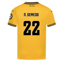 Maillot de football Réplique Wolves Nelson Semedo #22 Domicile 2024-25 Manche Courte