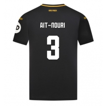 Maillot de football Réplique Wolves Rayan Ait-Nouri #3 Extérieur 2024-25 Manche Courte