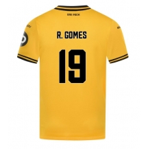 Maillot de football Réplique Wolves Rodrigo Gomes #19 Domicile 2024-25 Manche Courte