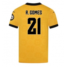 Maillot de football Réplique Wolves Rodrigo Gomes #21 Domicile 2025-26 Manche Courte