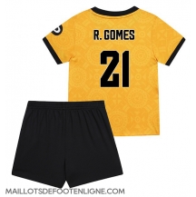 Maillot de football Réplique Wolves Rodrigo Gomes #21 Domicile Enfant 2025-26 Manche Courte (+ Pantalon court)